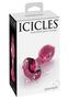 Icicles No 79 Glass Anal Plug - Pink