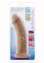 Au Naturel Dildo With Suction Cup 8in - Caramel